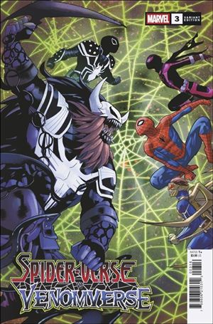 Spider-Verse vs. Venomverse issue 3-C Jan Bazaldua 1:25 Cover