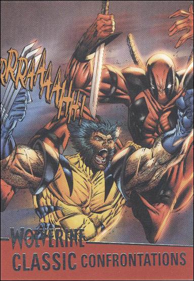X-Men Origins: Wolverine (Classic Confrontations Subset) card G6 Wolverine vs. Deadpool - Wolverine #155
