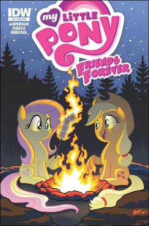 My Little Pony: Friends Forever issue 23-B Tony Fleecs Subscription Cover