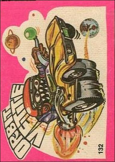 Fantastic Odd Rods: Series 1 (Base Set) card 132 Orbit Vette