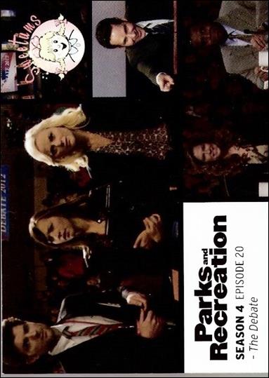 Parks and Recreation: Seasons 1 - 4 card 66 The Debate