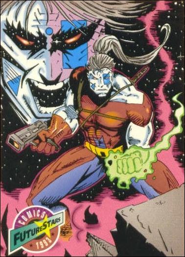 Comics FutureStars (Base Set) card 74 Death Grip