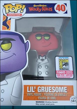 POP! Animation figure 40-E Lil' Gruesome Red SDCC Exclusive 1/500