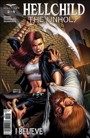 Hellchild: The Unholy issue 2 Sheldon Goh Cover