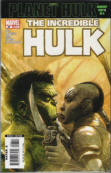 Incredible Hulk (2000)  issue 98 Color Cover