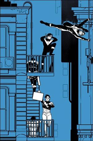 Nightwing (2016) issue 87-D Bruno Redondo 1:50 Top Connecting Cardstock Cover