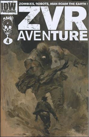 Zombies vs Robots Aventure issue 4-B Ashley Wood 1:10 Cover