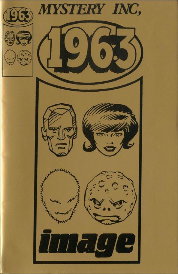1963 issue 1-B Gold Edition (Signed by Dave Gibbons) w/COA 1/500