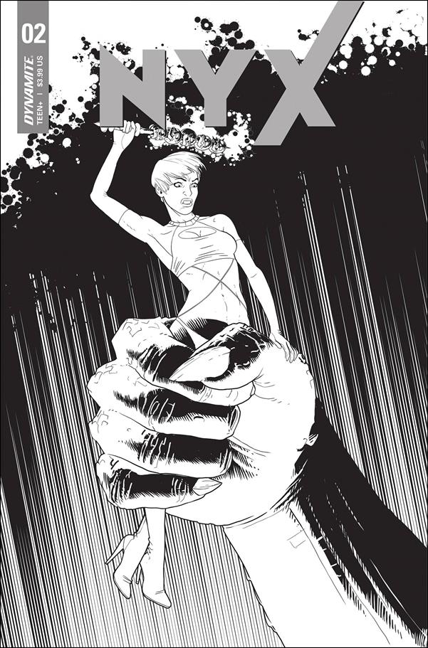Nyx (2021) issue 2-I Giuseppe Matteoni 1:10 Black & White Cover