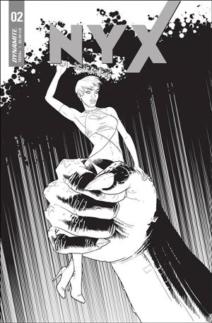 Nyx (2021) issue 2-I Giuseppe Matteoni 1:10 Black & White Cover