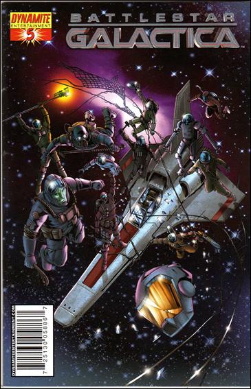 Battlestar Galactica (2006) issue 5-H Jonathan Lau Cylon Foil Cover 1/325