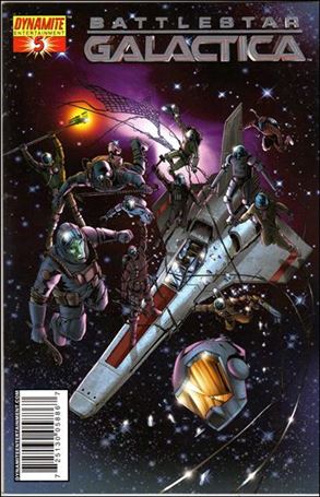 Battlestar Galactica (2006) issue 5-H Jonathan Lau Cylon Foil Cover 1/325