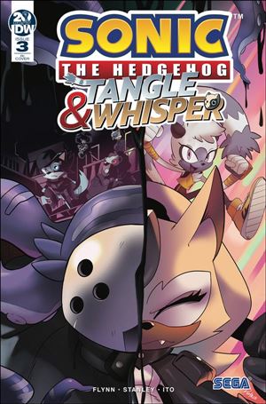 Sonic the Hedgehog: Tangle & Whisper issue 3-C Priscilla Tramontaro 1:10 Cover