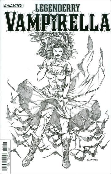 Legenderry Vampirella issue 5-B 1:10 Sketch Cover
