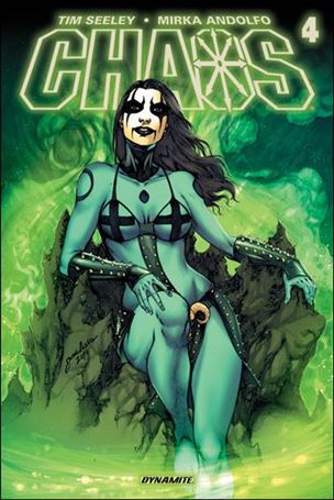 Chaos issue 4-D Jose Luis Subscription Cover