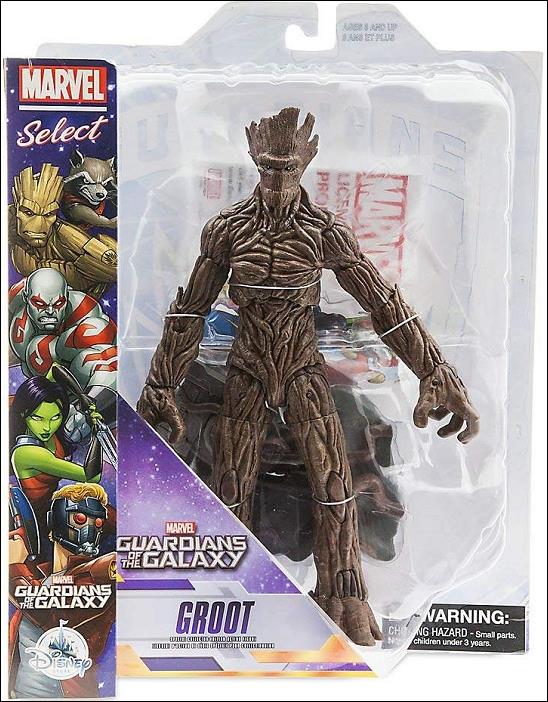 Marvel Select figure 125 Groot Guardians of The Galaxy (Disney)