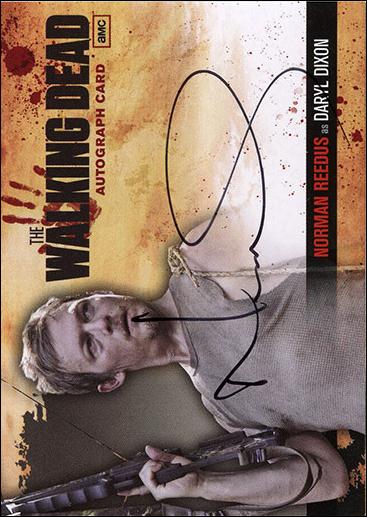 Walking Dead (Autograph Subset) card A17 Norman Reedus as Daryl Dixon