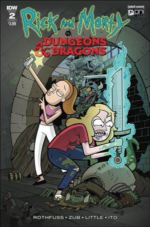 Rick and Morty vs Dungeons & Dragons issue 2 Troy Little 