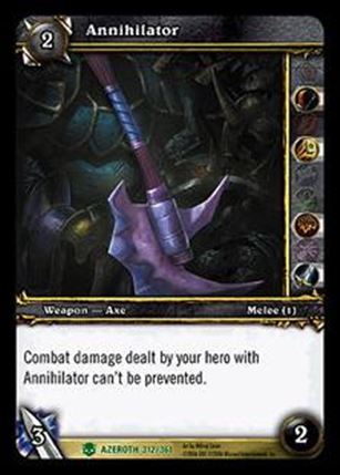 World of Warcraft: Heroes of Azeroth (Base Set) card 312 Annihilator