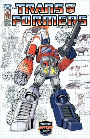 Transformers: Infiltration issue 0-F Aaron Archer BotCon Cover