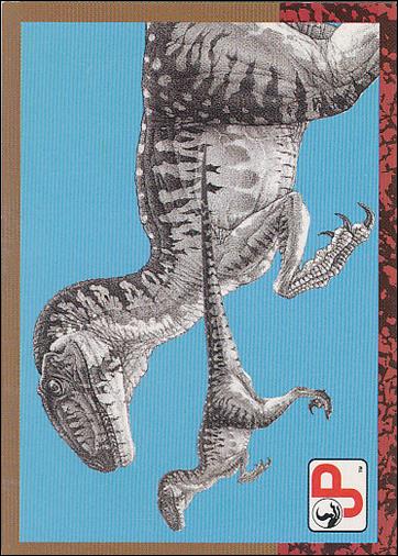 Jurassic Park (Base Set) card 79 Velociraptor