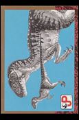Jurassic Park (Base Set) card 79 Velociraptor