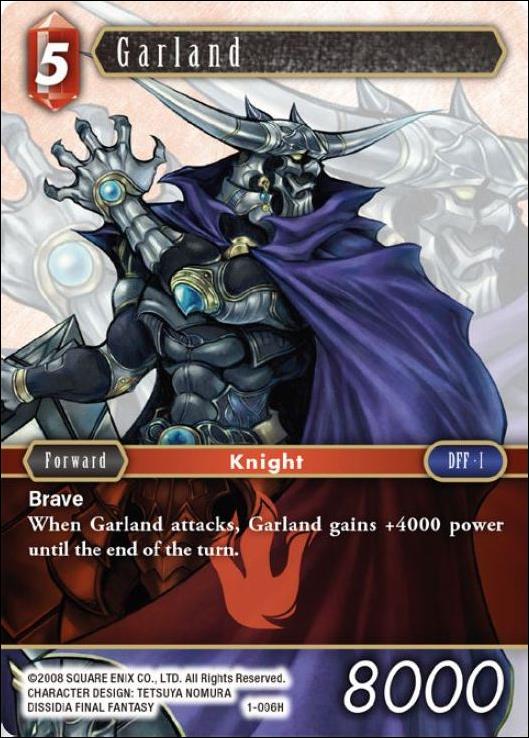 Final Fantasy Trading Card Game: Opus I (Base Set) card 006H Garland
