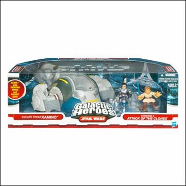 Star Wars: Galactic Heroes Cinema Scenes figure 35 Escape from Kamino