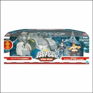 Star Wars: Galactic Heroes Cinema Scenes figure 35 Escape from Kamino