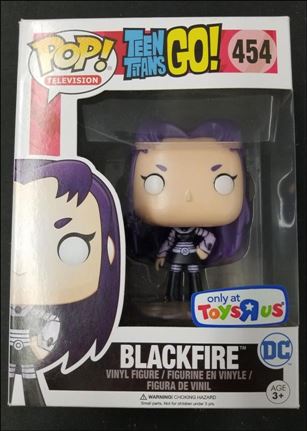 POP! Television figure 454 Blackfire Toys R Us Exclusive