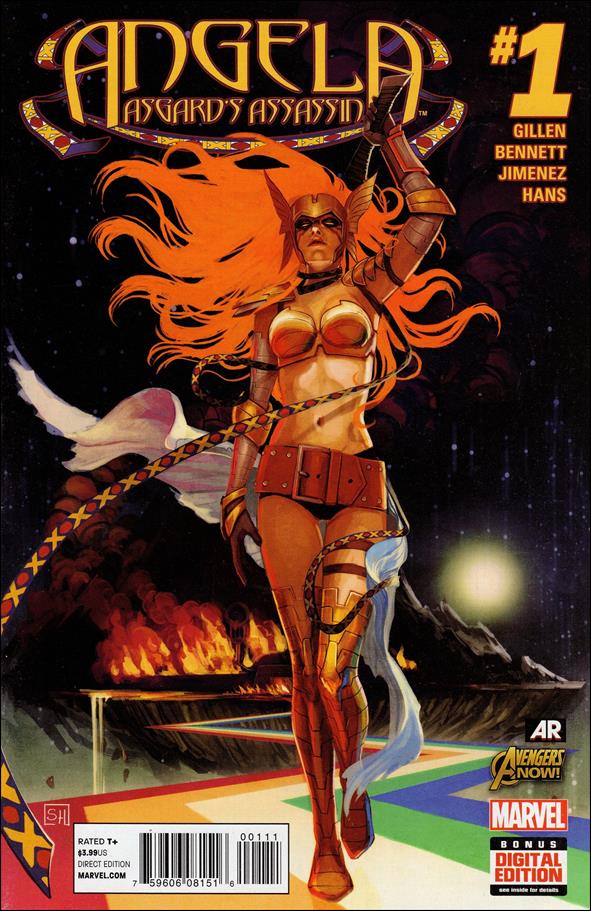 Angela: Asgard's Assassin issue 1 Stephanie Hans Cover