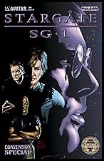 Stargate SG-1 2006 Convention Special issue 1-D San Diego Comic-Con Gold Seal Cover