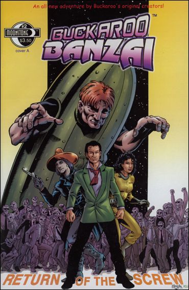 Buckaroo Banzai: Return of the Screw issue 2 Dave Ulanski Cover