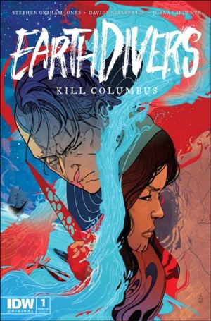 Earthdivers issue 1-D Christian Ward Cover