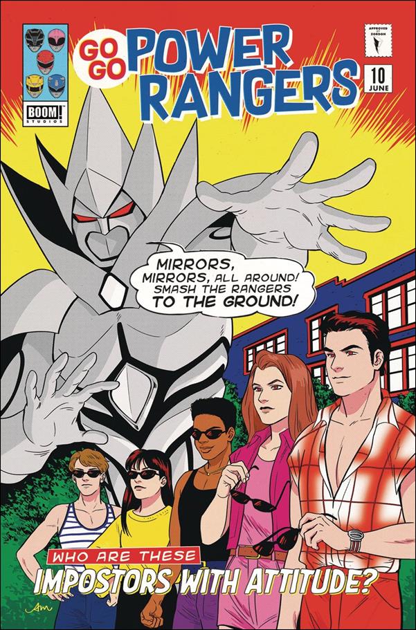 Saban's Go Go Power Rangers issue 10-B Audrey Mok Subscription Cover
