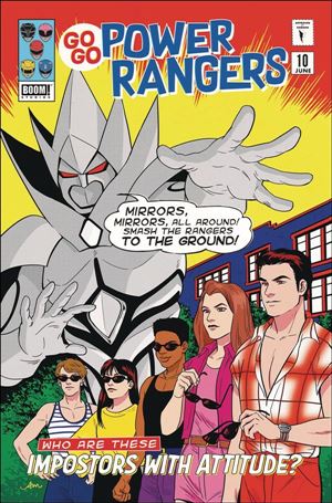 Saban's Go Go Power Rangers issue 10-B Audrey Mok Subscription Cover