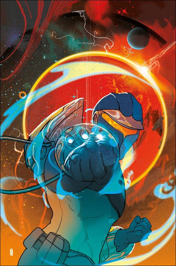 Blue Flame issue 1-F Christian Ward 1:50 Virgin Cover