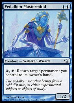 Magic the Gathering: Fifth Dawn (Base Set) card 40 Vedalken Mastermind