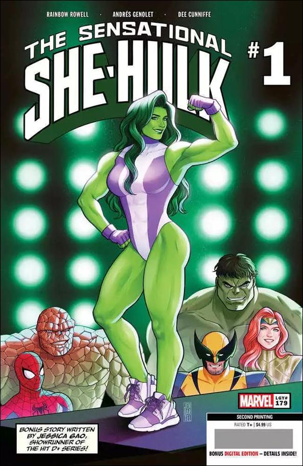 Sensational She-Hulk (2023) issue 1 Jen Bartel Cover