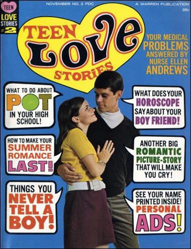 Teen Love Stories  issue 2 Photo Cover