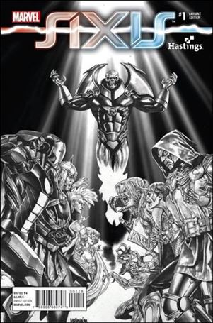 Avengers & X-Men: AXIS issue 1-J Mico Suayan Hastings Sketch Cover