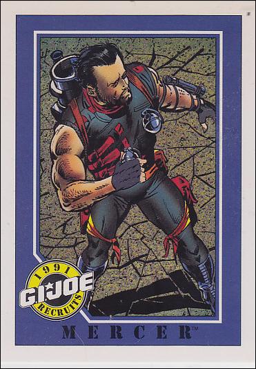 G.I. Joe (Base Set) card 138 Mercer