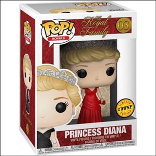 Pop! Royals  figure 3-B Princess Diana (Red Dress Chase)