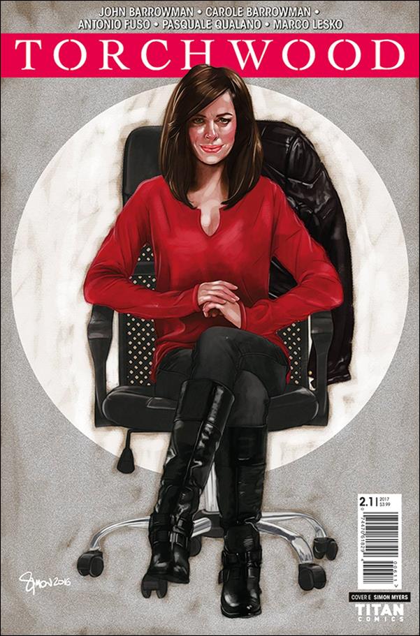 Torchwood (2017/02) issue 1-E Simon Myers Cover