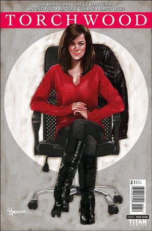 Torchwood (2017/02) issue 1-E Simon Myers Cover