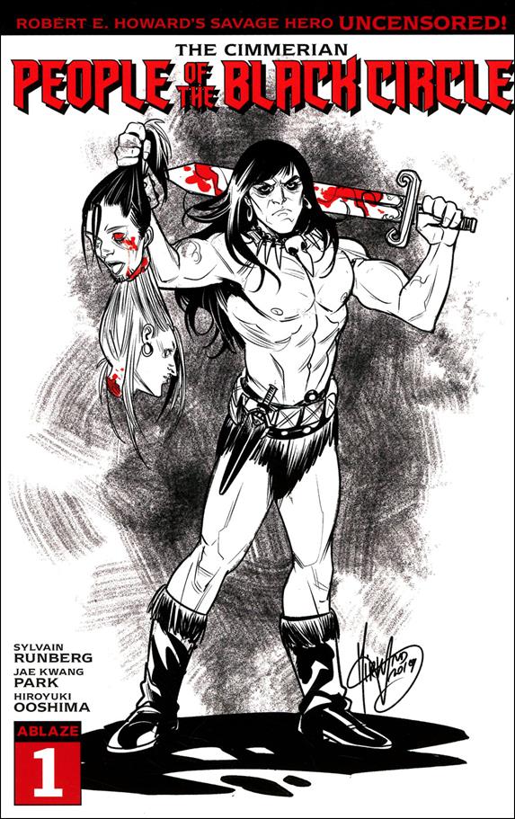 Cimmerian: People of the Black Circle issue 1-C Mirka Andolfo Cover