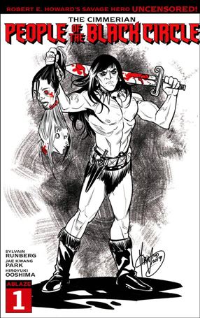 Cimmerian: People of the Black Circle issue 1-C Mirka Andolfo Cover