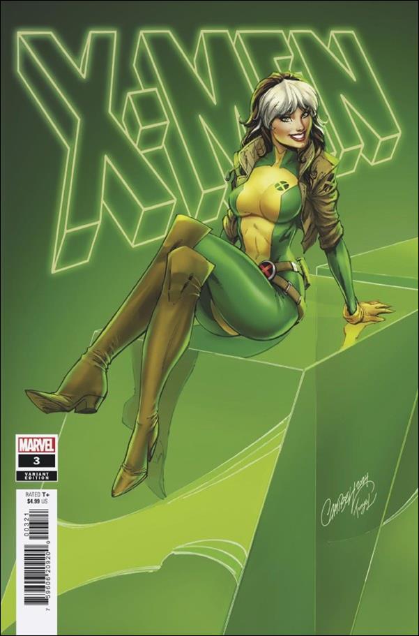 X-Men (2024) issue 3-B J. Scott Campbell "Rogue" Cover