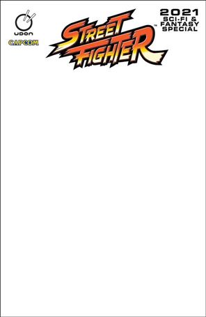 Street Fighter 2021 Sci-Fi & Fantasy Special issue 1-C Blank/Sketch Cover