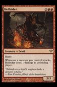 Magic the Gathering: Dark Ascension (Base Set) card 93 Hellrider